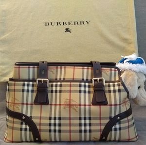 Authentic Burberry Designer Pet Carrier & Tote